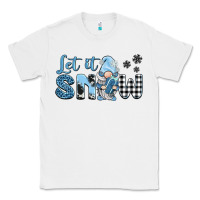 White let it snow gnome Classic Tee - BarkalooDesign