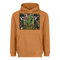 Meerkat aztec cowhide cacti Heavyweight Hoodie - RanaPortraitStore