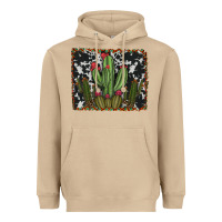 Mushroom aztec cowhide cacti Heavyweight Hoodie - RanaPortraitStore