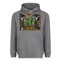 Storm aztec cowhide cacti Heavyweight Hoodie - RanaPortraitStore