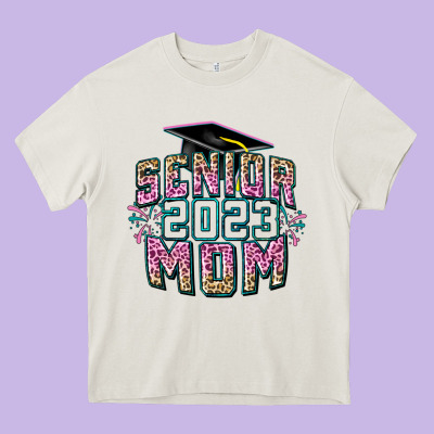 Senior 2023 Mom Mother's Day Heavy Core Tee Designed By Fadigitalartstudio