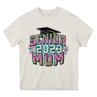 Cream Senior 2023 mom Mother's Day Heavy Core Tee - FaDigitalArtStudio