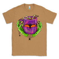Toasted Coconut Halloween Coffee Cup With Hands Classic Tee - FaDigitalArtStudio