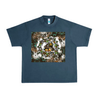 Midnight Navy natures circle of life Urban Heavy Tee - CowhideDigitalArt
