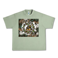 Oil Green natures circle of life Urban Heavy Tee - CowhideDigitalArt