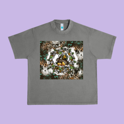 Natures Circle Of Life Urban Heavy Tee Designed By Cowhidedigitalart