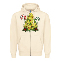 Sandshell softball christmas tree Zipper Hoodie - RanaPortraitStore