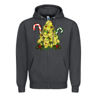 Smoke softball christmas tree Zipper Hoodie - RanaPortraitStore