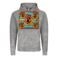 Cloud Rock german shepherd with sunflowers Vintage Hoodie - Artiststas
