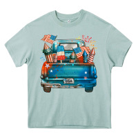 Arona Customize USA truck Heavy Core Tee - FaDigitalArtStudio