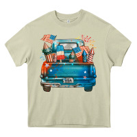Mossy Customize USA truck Heavy Core Tee - FaDigitalArtStudio