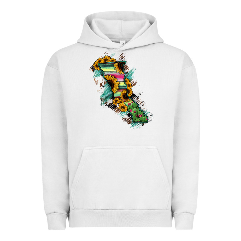 Baja California State Of Mexico Map Urban Hoodie by RanaPortraitStore | Teevron