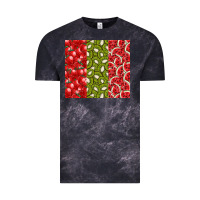Cloud Black summer fruits Vintage Tee - CowhideDigitalArt