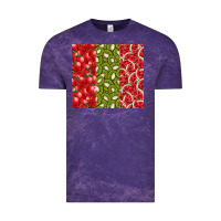 Cloud Purple summer fruits Vintage Tee - CowhideDigitalArt