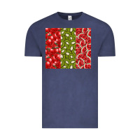 Vintage Denim summer fruits Vintage Tee - CowhideDigitalArt