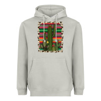 Moon Dust serape cowhide cacti Heavyweight Hoodie - RanaPortraitStore