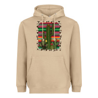 Mushroom serape cowhide cacti Heavyweight Hoodie - RanaPortraitStore