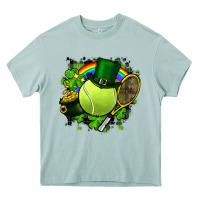 Arona St. Patrick's Day Tennis Heavy Core Tee - FaDigitalArtStudio