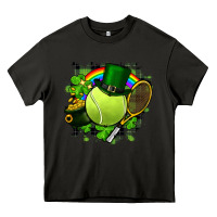Asphalt St. Patrick's Day Tennis Heavy Core Tee - FaDigitalArtStudio