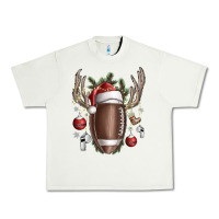 Pistachio christmas football Urban Heavy Tee - SublimationCraftShop