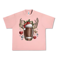 Salmon christmas football Urban Heavy Tee - SublimationCraftShop