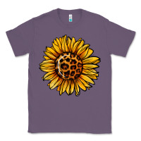Lavender sunflower leopard Classic Tee - Jasminsmagicworld
