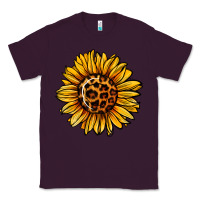 Plum sunflower leopard Classic Tee - Jasminsmagicworld