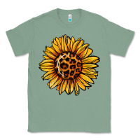 Sage sunflower leopard Classic Tee - Jasminsmagicworld