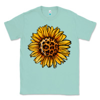 Seafoam sunflower leopard Classic Tee - Jasminsmagicworld