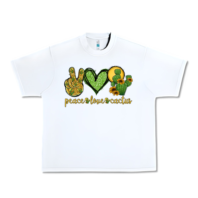 Peace Love Cactus Urban Heavy Tee by Jasminsmagicworld | Teevron