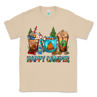 Mushroom Happy Camper Coffee Cups Classic Tee - FaDigitalArtStudio