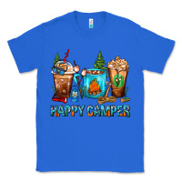 True Royal Happy Camper Coffee Cups Classic Tee - FaDigitalArtStudio