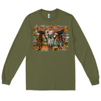 Army Green cant be tamed Long Sleeve Tee - RacoonDesign