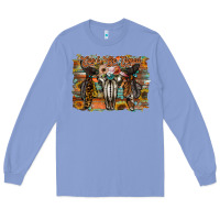 Colony Blue cant be tamed Long Sleeve Tee - RacoonDesign