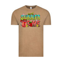 Vintage Coffee summer time Vintage Tee - CowhideDigitalArt