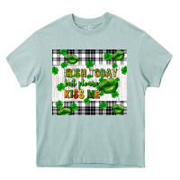Arona Irish today but please kiss me st. patricks day Heavy Core Tee - FaDigitalArtStudio