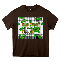 Irish Today But Please Kiss Me St. Patricks Day Heavy Core Tee | Teevron