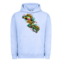 Pigment Grape Ice Baja California Sur State Of Mexico Map Urban Hoodie - RanaPortraitStore