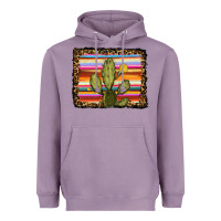 Lavender serape leopard cactus Heavyweight Hoodie - RanaPortraitStore