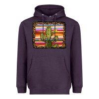 Plum serape leopard cactus Heavyweight Hoodie - RanaPortraitStore
