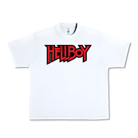 White Hellboy Urban Heavy Tee - baoMotion