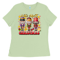 Matcha Nuts About Christmas Ladies Tee - CowhideDigitalArt