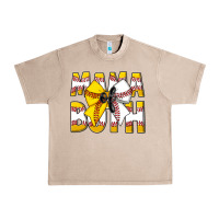 French Oak Mama Of Both Urban Heavy Tee - CowhideDigitalArt