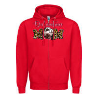 Red Dalmatian Mom Zipper Hoodie - Jasminsmagicworld