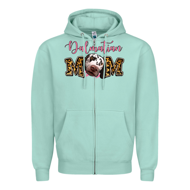 Dalmatian Mom Zipper Hoodie by Jasminsmagicworld | Teevron