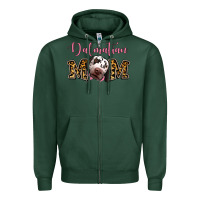 Sports Green Dalmatian Mom Zipper Hoodie - Jasminsmagicworld