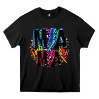 Black Mama lightning bolts Mother's Day Heavy Core Tee - FaDigitalArtStudio