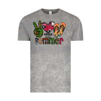 Cloud Rock peace love summer Vintage Tee - CowhideDigitalArt