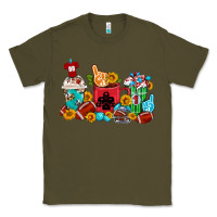 Army Green Coffee And American Football Coffee Cups Classic Tee - FaDigitalArtStudio
