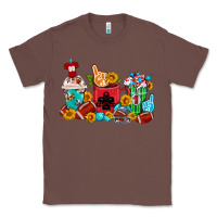 Chestnut Coffee And American Football Coffee Cups Classic Tee - FaDigitalArtStudio